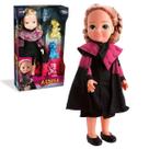 Brinquedo Boneca Princesa Aisha 100% Vinil Treinadora de Dragões Faz de Conta Brincadeira Menina Omg Kids - 4912