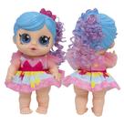 Brinquedo Boneca Rainbow Surprise Linda 3 Itens Surpresa