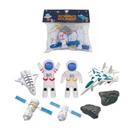 Brinquedo Boneco Astronauta Espacial Aventura Galáxia Cosmos