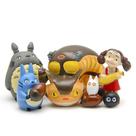Brinquedo boneco Hayao Miyazaki Totoro Girl Chestnut 6 peças