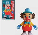 Brinquedo Boneco Palhaço Robô Dançarino Com Som e luz muito divertidos .