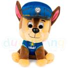 Brinquedo Boneco Pelúcia Chase 15 Cm Patrulha Canina O Filme