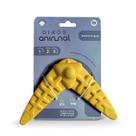 Brinquedo Boomerang Bumerangue para Cachorros Cães Amarelo
