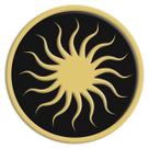 Brinquedo bordado com logotipo da Zany Dragon Age II Chantry
