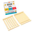 Brinquedo BRW Plástico Material Dourado 62 Peças DIPEDU Brinquedo BRW Plástico Material Dourado 62 Peças DIPEDU