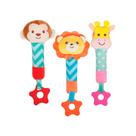 Brinquedo buzininha com mordedor animal fun - buba Brinquedo buzininha com mordedor animal fun - buba