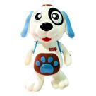 Brinquedo Cachorro Dançante Brinquedo Musical Dança Mexe Luz E Som Azul