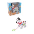 Brinquedo Cachorro Grande Musical Educatvo Coleira Som Luz