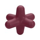 Brinquedo cachorro mordedor lump pet asterisco gr - vermelho