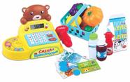 Brinquedo Caixa Registradora Infantil C/ Som E Luz