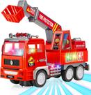 Brinquedo Caminhão Bombeiro Fire Truck com Luzes E Sons Brinquedo Caminhão Bombeiro Fire Truck com Luzes E Sons