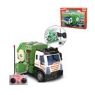 Brinquedo Caminhão De Controle Remoto Blocks Serie Rc Trucks Coleta De Lixo DM Toys