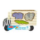 Brinquedo Caminhão de Madeira Safari Resgate Melissa & Doug