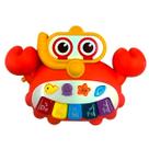 Brinquedo Caranguejo Piano Musical Interativo Infantil Brinquedo Caranguejo Piano Musical Interativo Infantil
