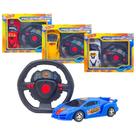 Brinquedo Carrinho De Controle Remoto Possantes Nitro X Sem Fio 3 Funções- Wellkids Azul