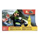 Brinquedo Carrinho Super Mario Kart Luigi Spin Out Candide