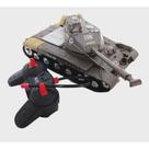 Brinquedo Carrinho Tanque De Guerra De Controle Remoto Com Luz E Som