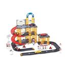 Brinquedo Carrinhos Pista Com 3 Andares Pais e Filhos Cor:Colorido