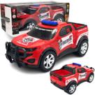 Brinquedo Carro Caminhonete de Bombeiro 192 Resgate Hytop
