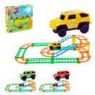 Brinquedo Carro e Pista Iluminada 40cm Infantil