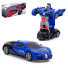 Brinquedo Carro Robô 2 Em 1 Transformers Robot Deform - Toy King(Azul)