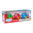 Brinquedo Carros BABY START SOFT Vinil Atóxico 3 unidades Brinquedo Carros BABY START SOFT Vinil Atóxico 3 unidades