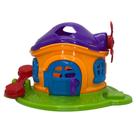 Brinquedo Casinha Cogumelo Encantado com 3 Peças para Encaixar Brinquedo Casinha Cogumelo Encantado com 3 Peças para Encaixar