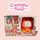 Brinquedo casinha feliz mochilinha coelha - zooptoys