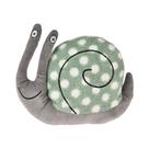 Brinquedo Chalesco Pelúcia Caracol para Cães e Gatos