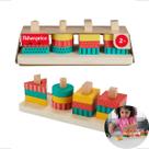 Brinquedo Classificador De Formas Educativo Madeira FisherPrice Criança