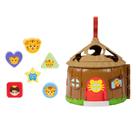 Brinquedo classificador em forma de bangalô para bebês do bairro Daniel Tiger