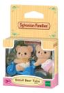 Brinquedo Colecionáveis Gêmeos Urso Biscoito - Sylvanian Families