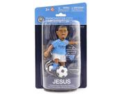 Brinquedo Colecionável Articulado Do Gabriel Jesus Com Trave E Campo