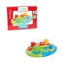 Brinquedo Colorido Duo Baby Puzzle Montar E Encaixar