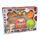 Brinquedo conjunto comidinha de plastico, c/ acessorios, a pilha Brinquedo conjunto comidinha de plastico, c/ acessorios, a pilha