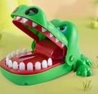 Brinquedo Crocodilo Jacaré Dentista Morde Dedo G 13 Dentes ForKids