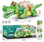 Brinquedo Crocodilo Musical com luz