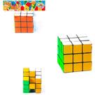 Brinquedo Cubo Mágico 3X3 - Cores Variadas