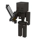 Brinquedo de ação Mattel Minecraft Craft-A-Block Wither Skeleton