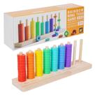 Brinquedo de adivinhação de cores Montessori para crianças Educational Wood Brinquedo de adivinhação de cores Montessori para crianças Educational Wood