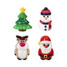 Brinquedo De Apertar E Saltar Do Papai Noel Para Alívio Do Estresse, Presente E Enfeite De Decoração