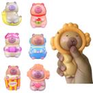 Brinquedo de apertar Squishy capivara Fidget Cheiro Doce