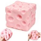 Brinquedo de apertar tixiboli 7 cm Bloco de Queijo de Recuo Lento