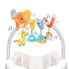 Brinquedo de assento de carro Koty Spiral Elephant para bebês de 0 a 6 meses