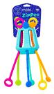 Brinquedo de atividades MÖBI Zippee Montessori para criança de 1 ano+silicone