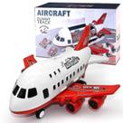Brinquedo de avião infantil grande modelo vermelho