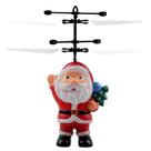 Brinquedo de avião voador de Papai Noel com indução de Natal