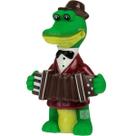 Brinquedo de banho AEVVV Gena The Crocodile Cartoon Cheburashka 4/10cm