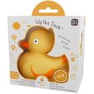 Brinquedo de banho caaocho Rubber Ducky Lily The Duck para bebês