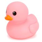 Brinquedo de banho de borracha para pato Liberty Imports Jumbo XL 20 cm rosa